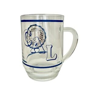 UC Berkeley Glass Mug CAL Logo Berkeley Seal Wide Mouth Tea Cup Handle 20 fl oz